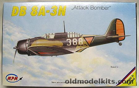 MPM 1/72 DB-8A 3N Attack Bomber - (DB8A-3N) - Dutch Air Force, 72525 plastic model kit